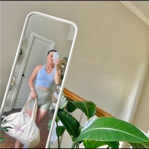 Champion gym travel duffle bag in white/off white cream color